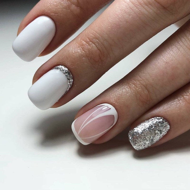 Маникюр на свадьбу