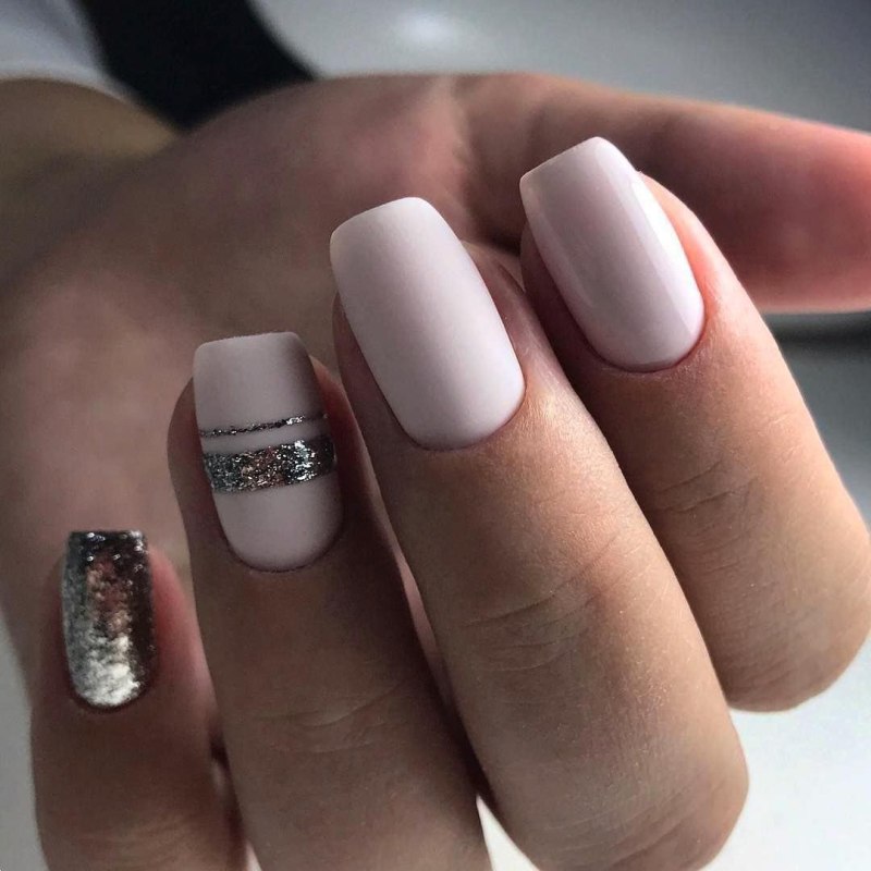 Дизайн ногтей квадрат