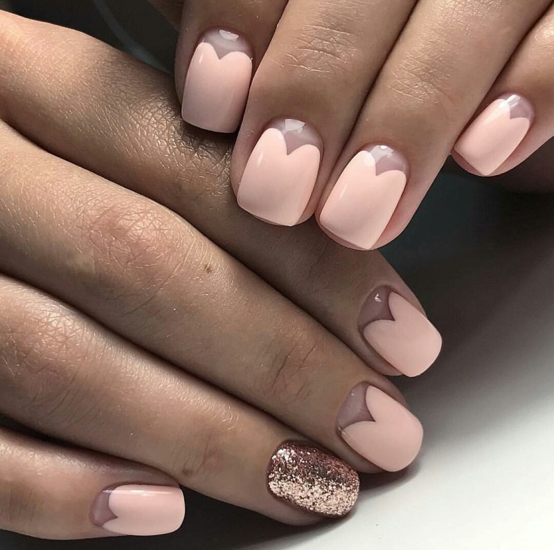 Нежный маникюр