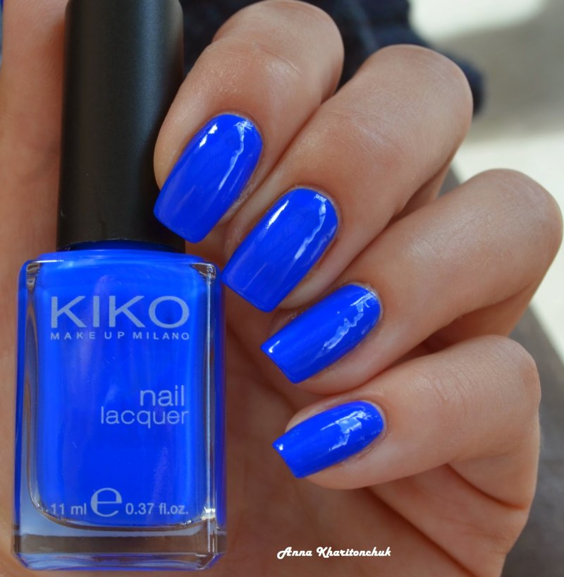 Лак Kiko 336 Electric Blue