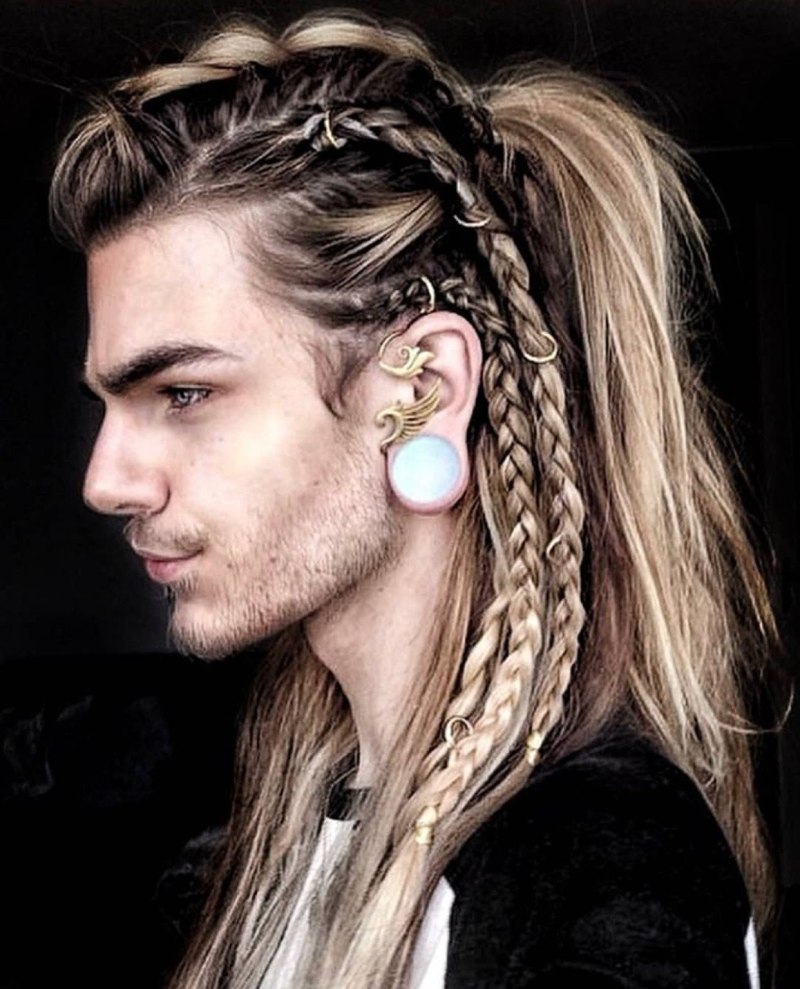 Лонг андеркат длинные волосы