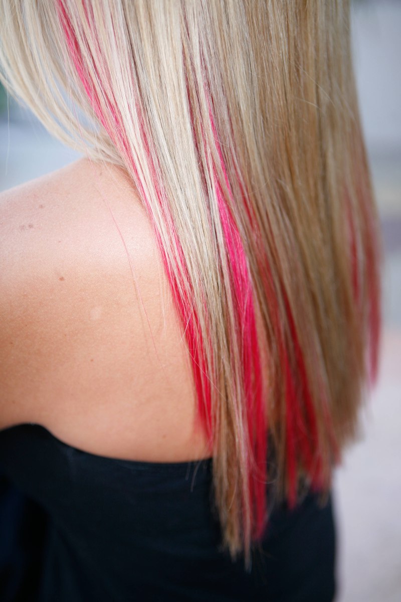 Родовое омбое на светлые волосы