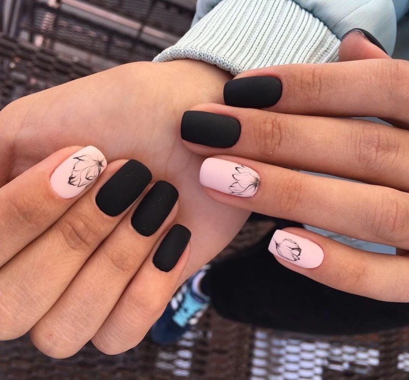 Нежный маникюр