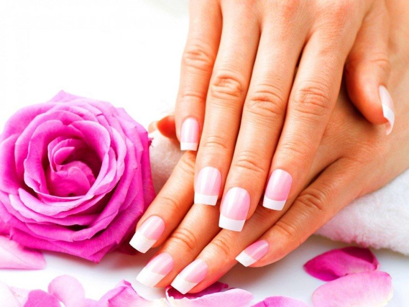 Красивые ногти для визитки