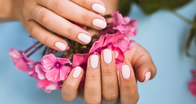 Маникюр рекламный баннер