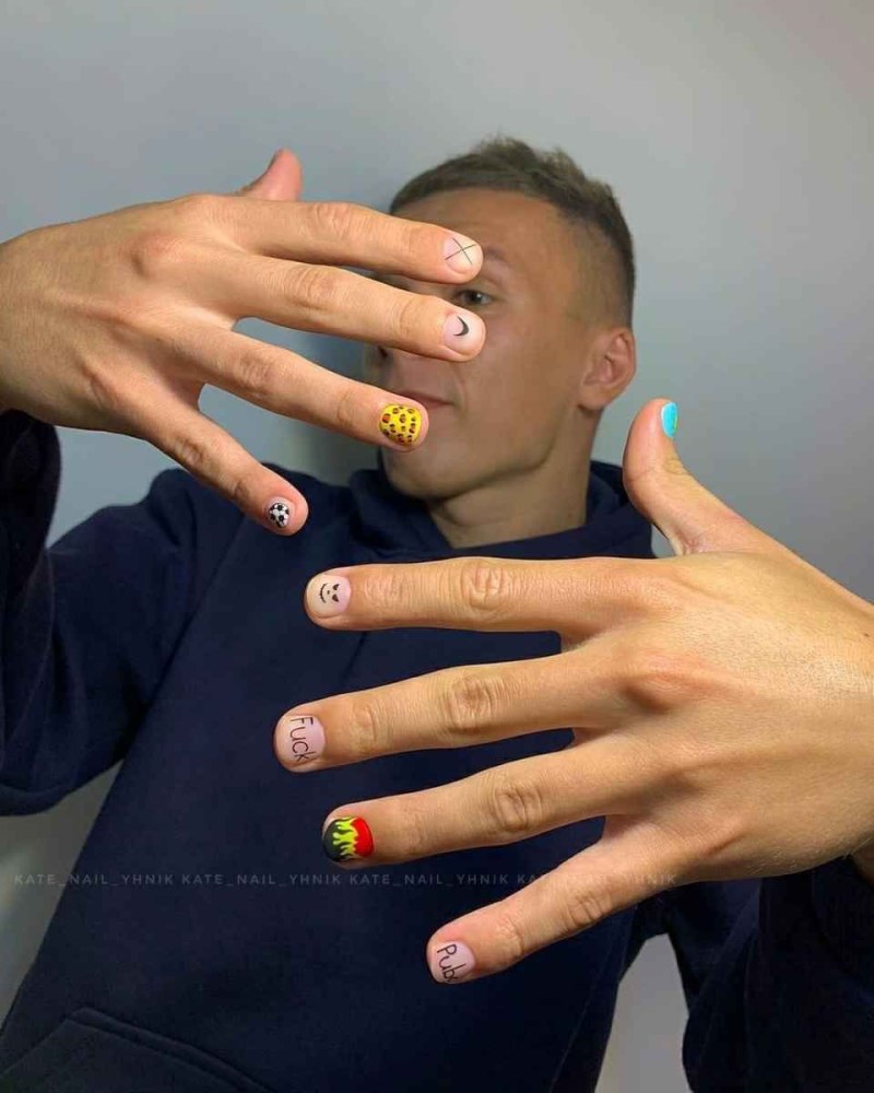 Маникюр для парней