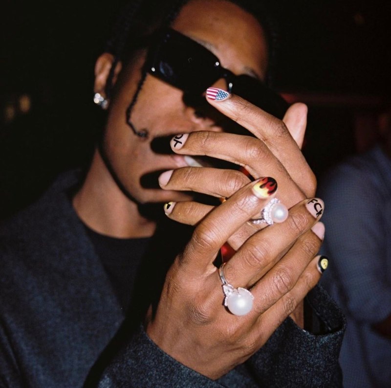 ASAP Rocky Manicure