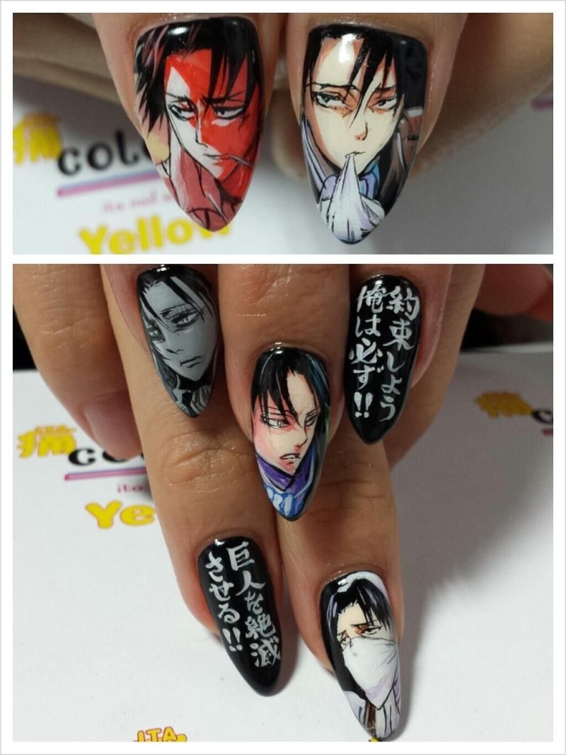 Маникюр Death Note