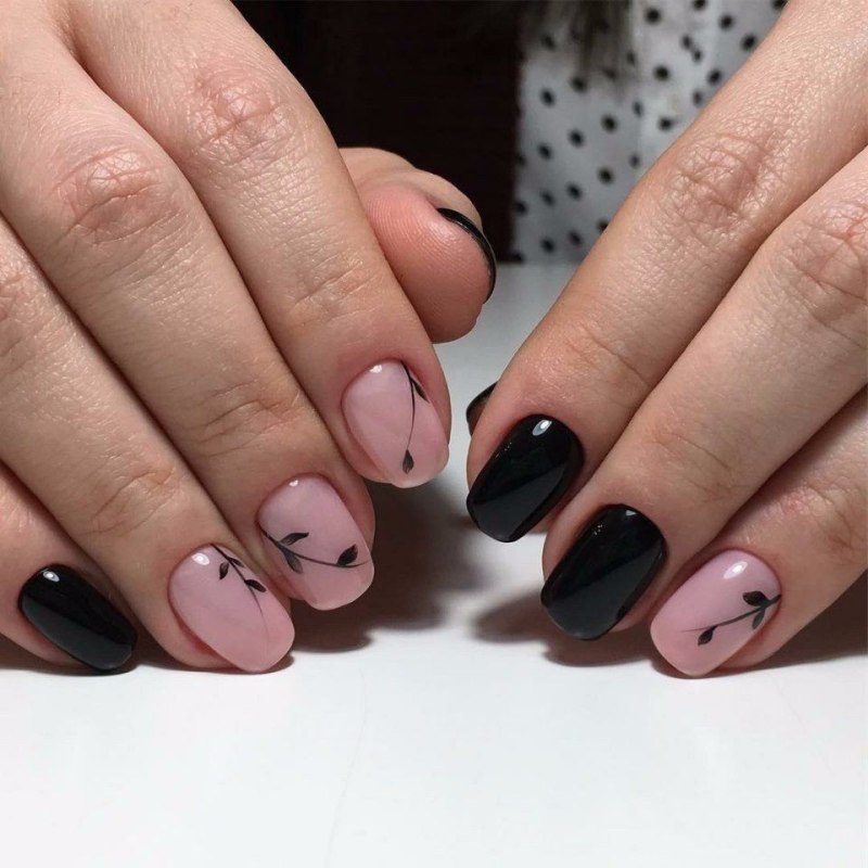 Шеллак на короткие ногти