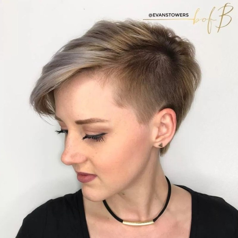 Стрижка Пикси Undercut (андеркат)
