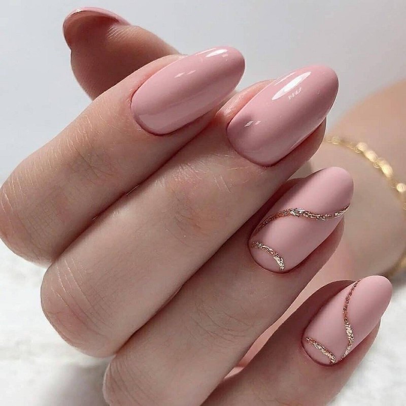 Manicure 2021 миндаль
