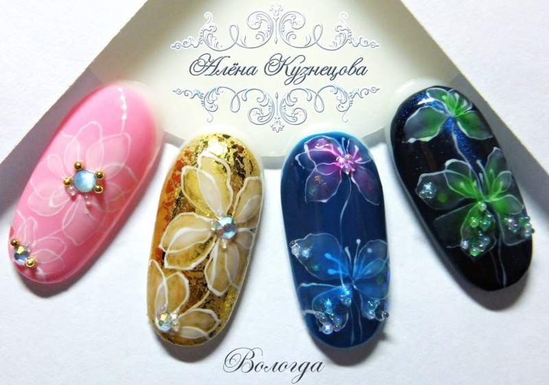 Однотонный маникюр на короткие ногти