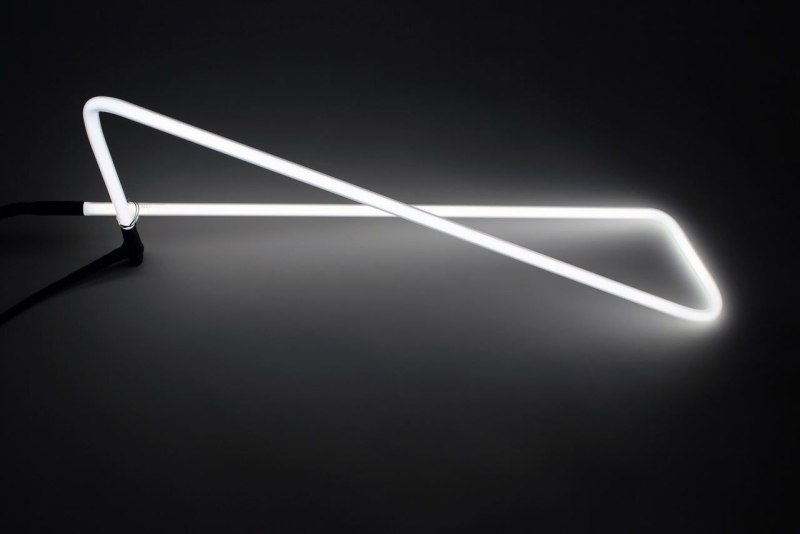 Neon led strip изгиб 90 градусов