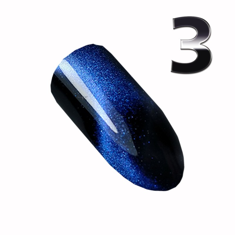 Гель лак кошачий глаз Global Fashion Wild Cateye 02
