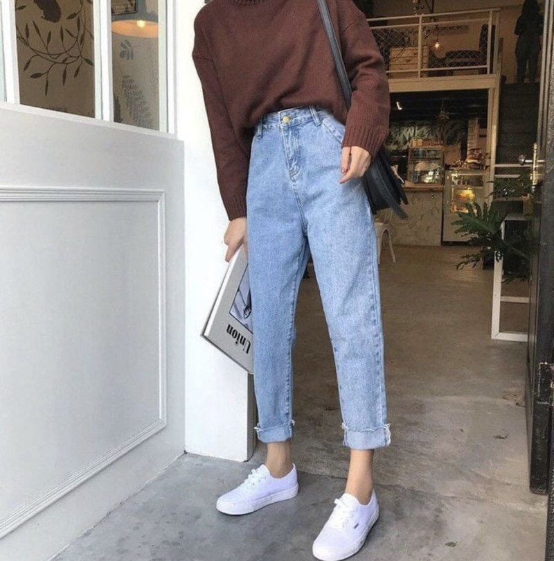 Джинсы mom Fit 2021
