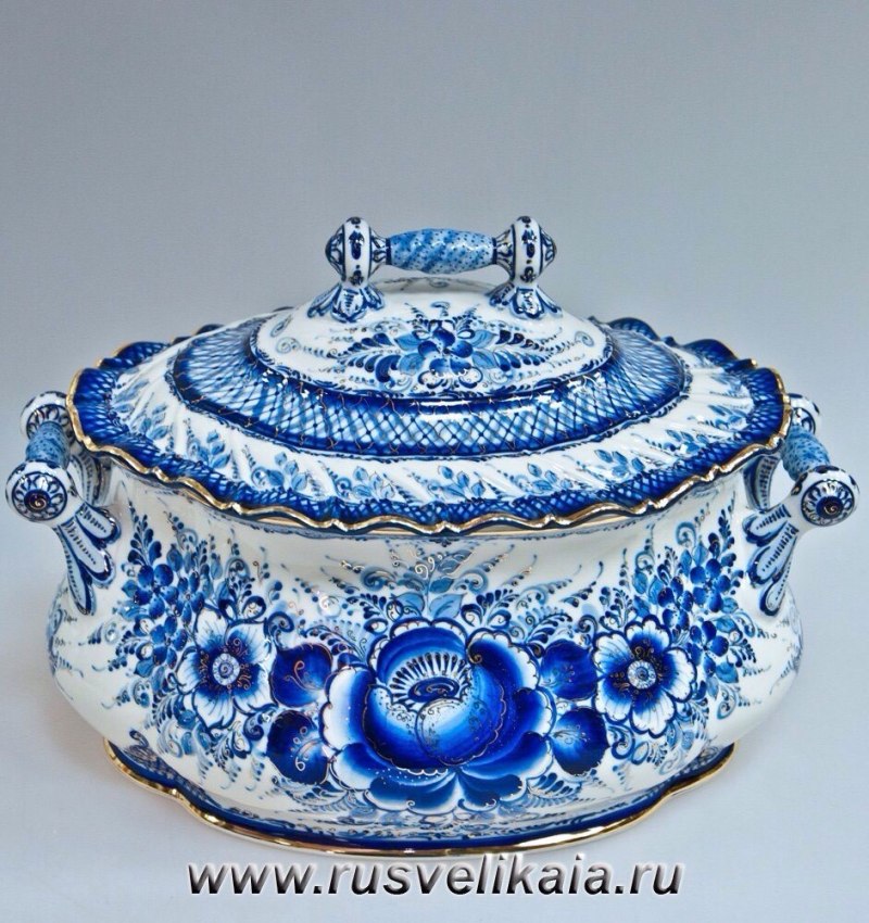 Гжельская роспись промысел