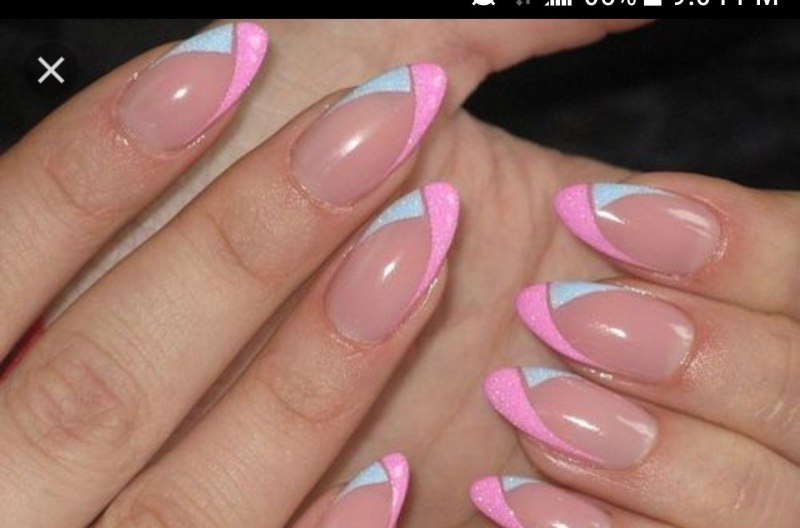 Manicure 2021 миндаль