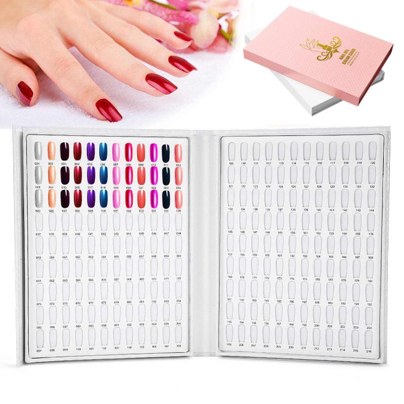 Nail Gel Color Card палитра