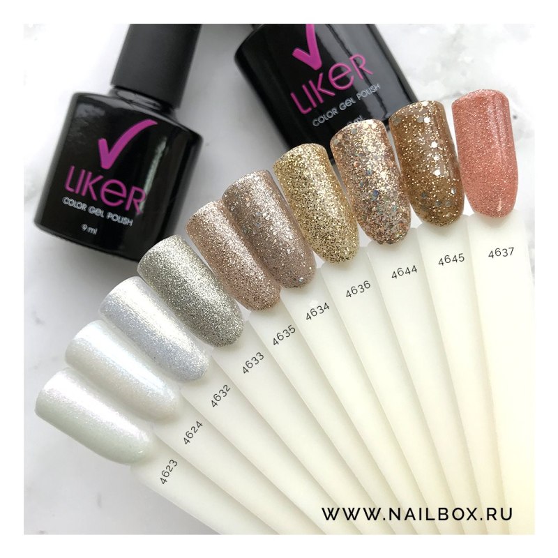 RUNAIL, гель-лак liker №4637