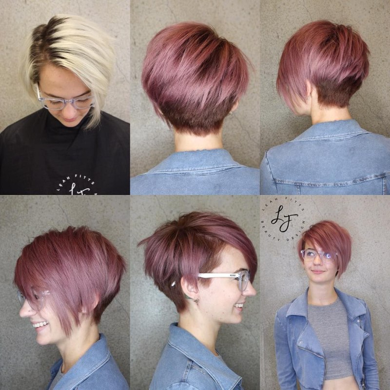 Pixie Bob стрижка синий