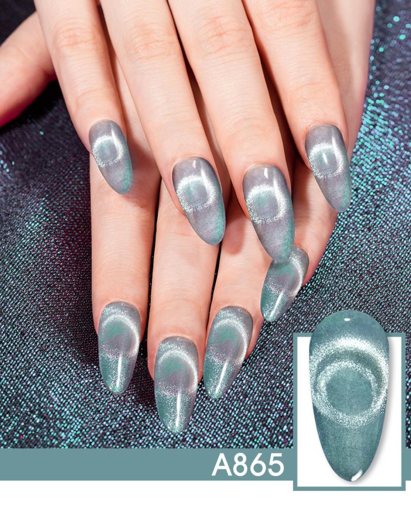 Born pretty, топ для гель-лака Silver Snowlight Magnetic Gel, 6 мл