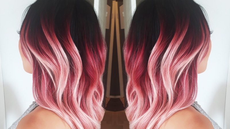 Dip Dye окрашивание