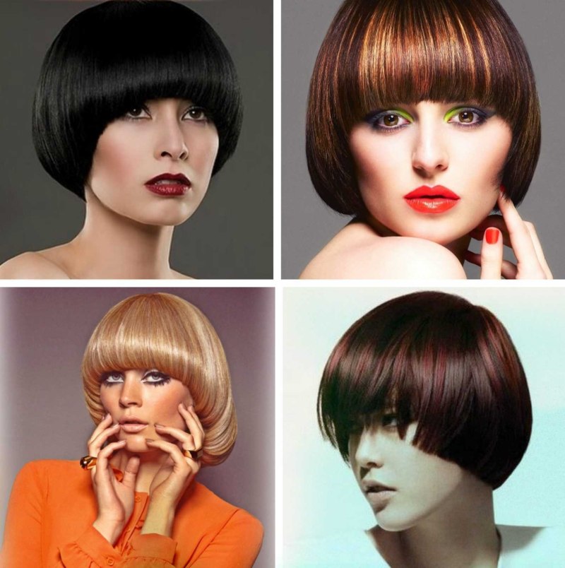 Стрижка сессон Матье