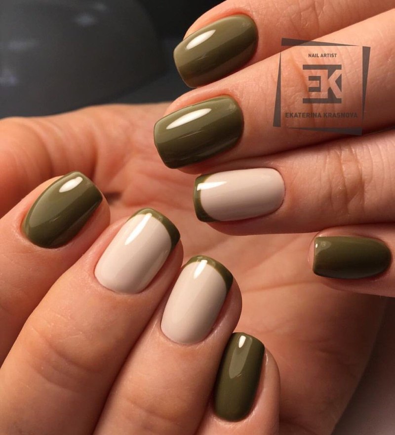 OPI матовый зеленый