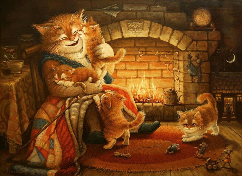 Кошачий глаз Северное сияние
