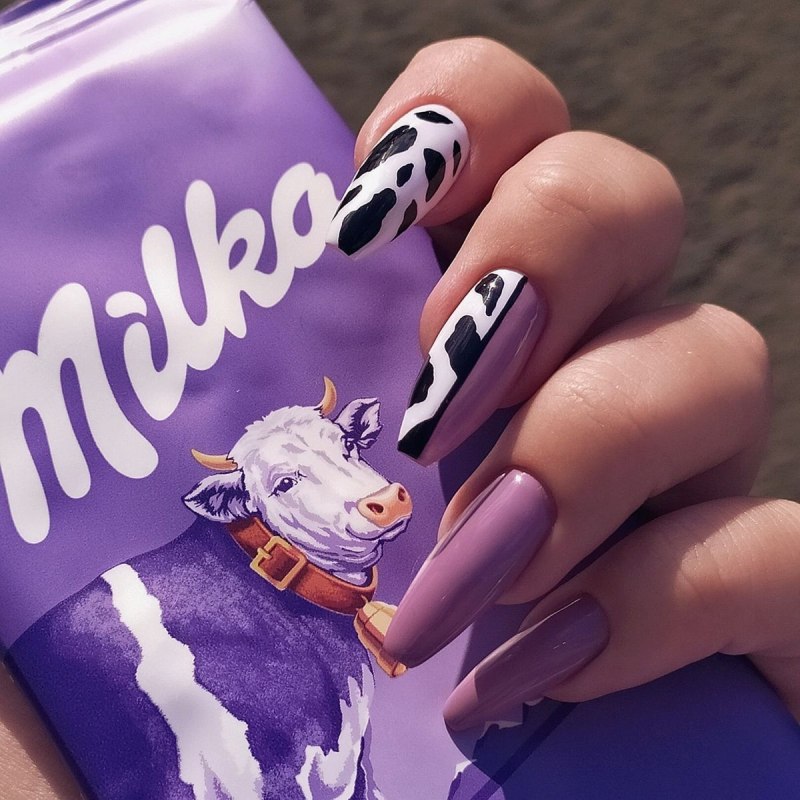 Маникюр с мордочками