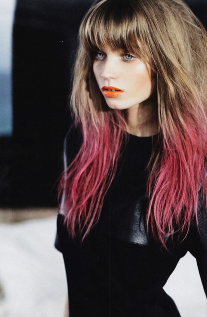 Pink Ombre hair