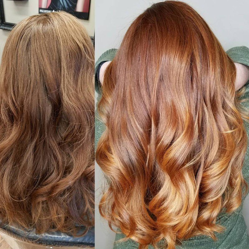 Dark Auburn цвет волос