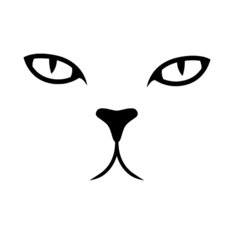 Кошачий нос вектор