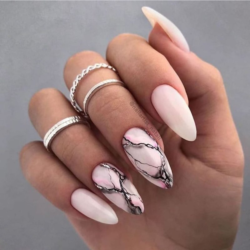 Nail миндаль 2020 тренд