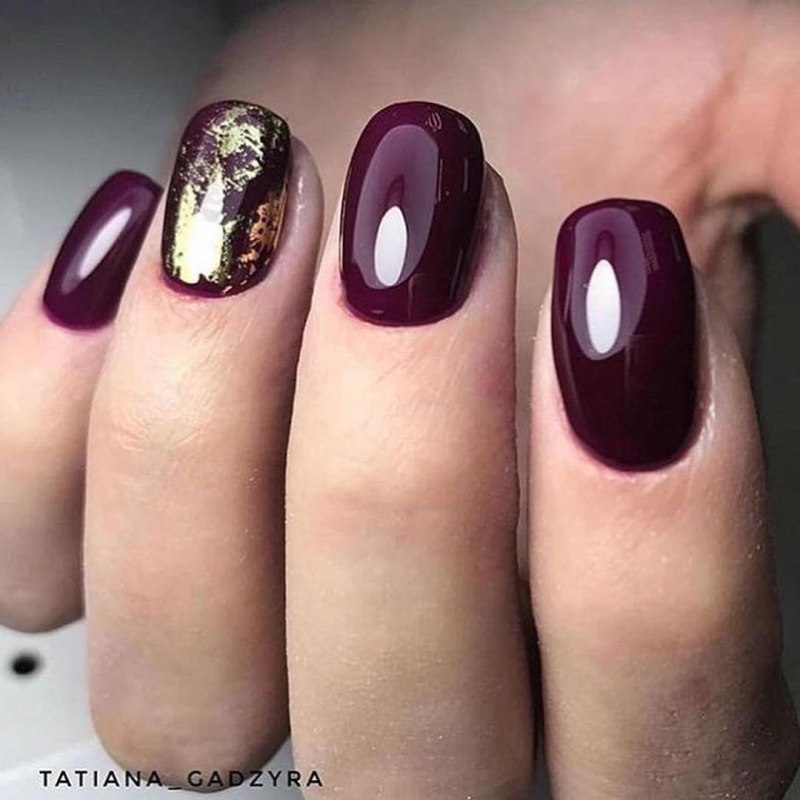 Маникюр кошачий глаз Бардо