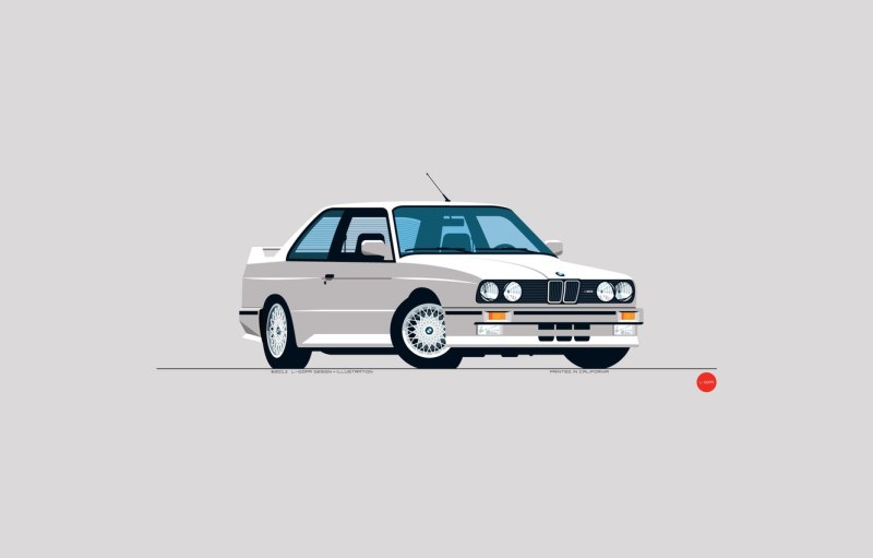 BMW e30 artworks