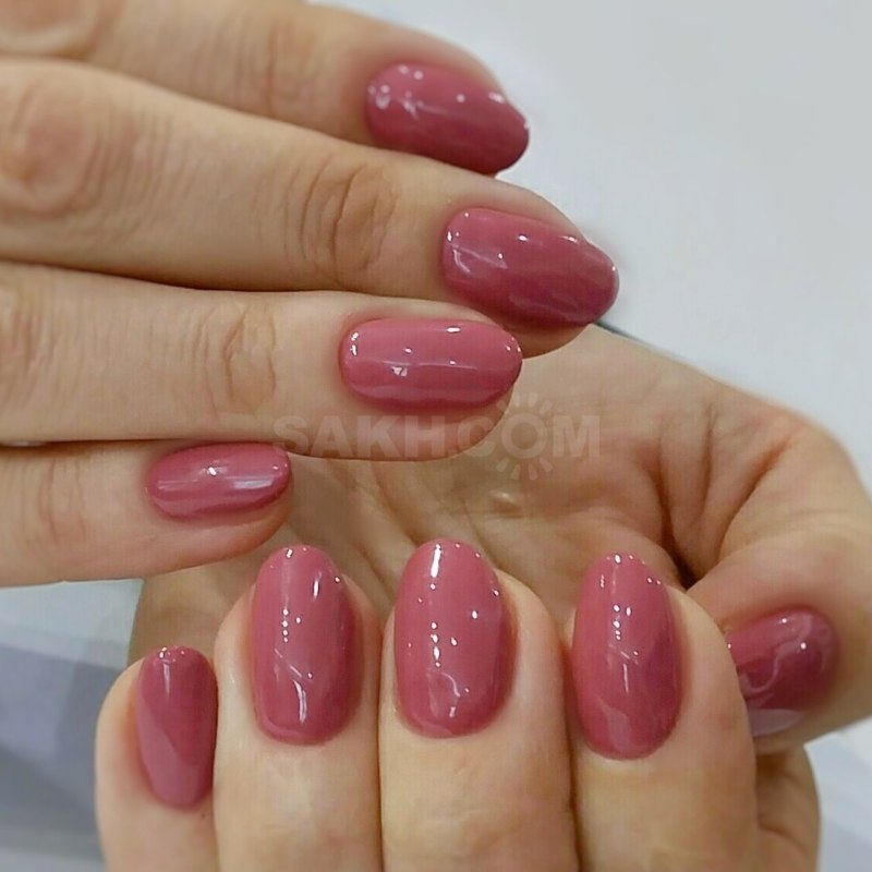 Прозрачные ногти короткие