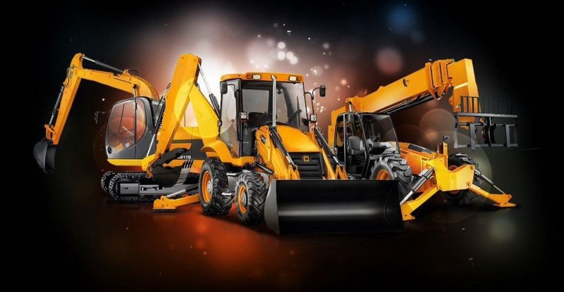 Бульдозер экскаватор JCB