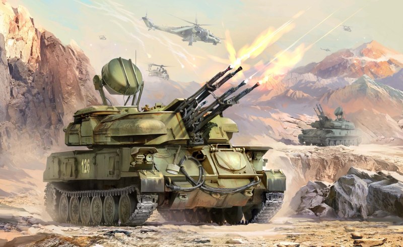 Танк ЗСУ-23-4