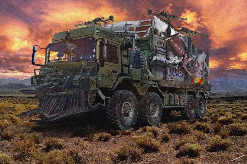 Постапокалипсис Урал грузовик