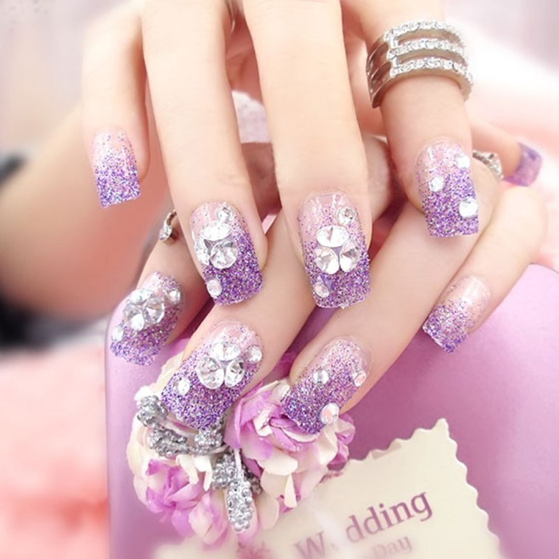 Lilac Nails