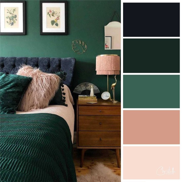 Изумрудные оттенки Dulux