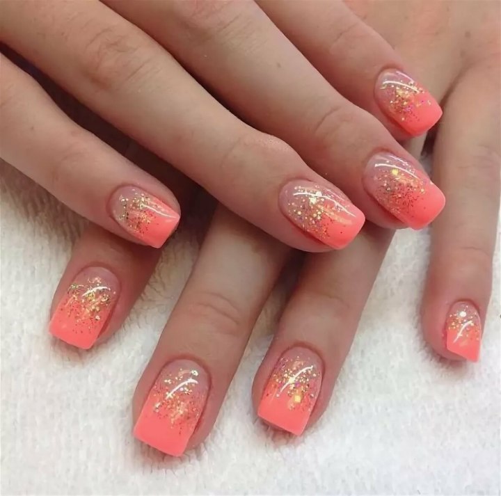 Коралловый френч