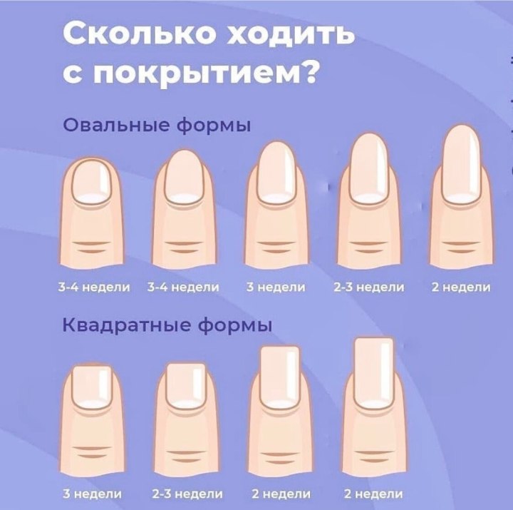 Формы ногтей